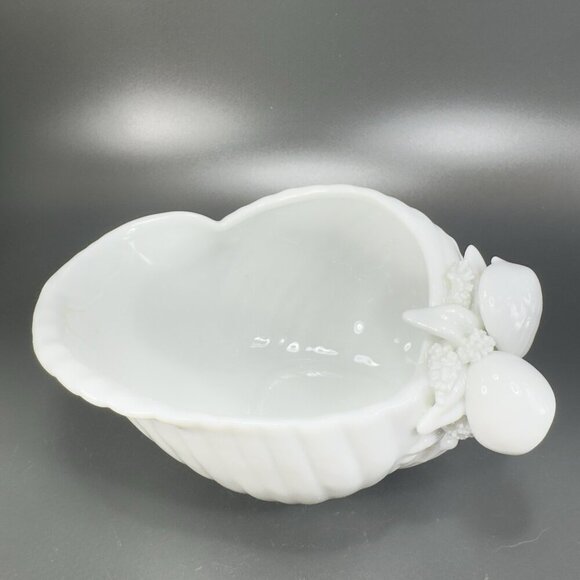 Fitz & Floyd White Seashell Bowl Turbinate Starfish 1983 Japan Fine Porcelain - Picture 2 of 14